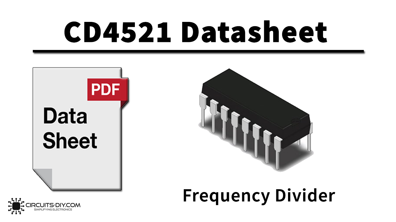 CD4521 24-Stage Frequency Divider – Datasheet