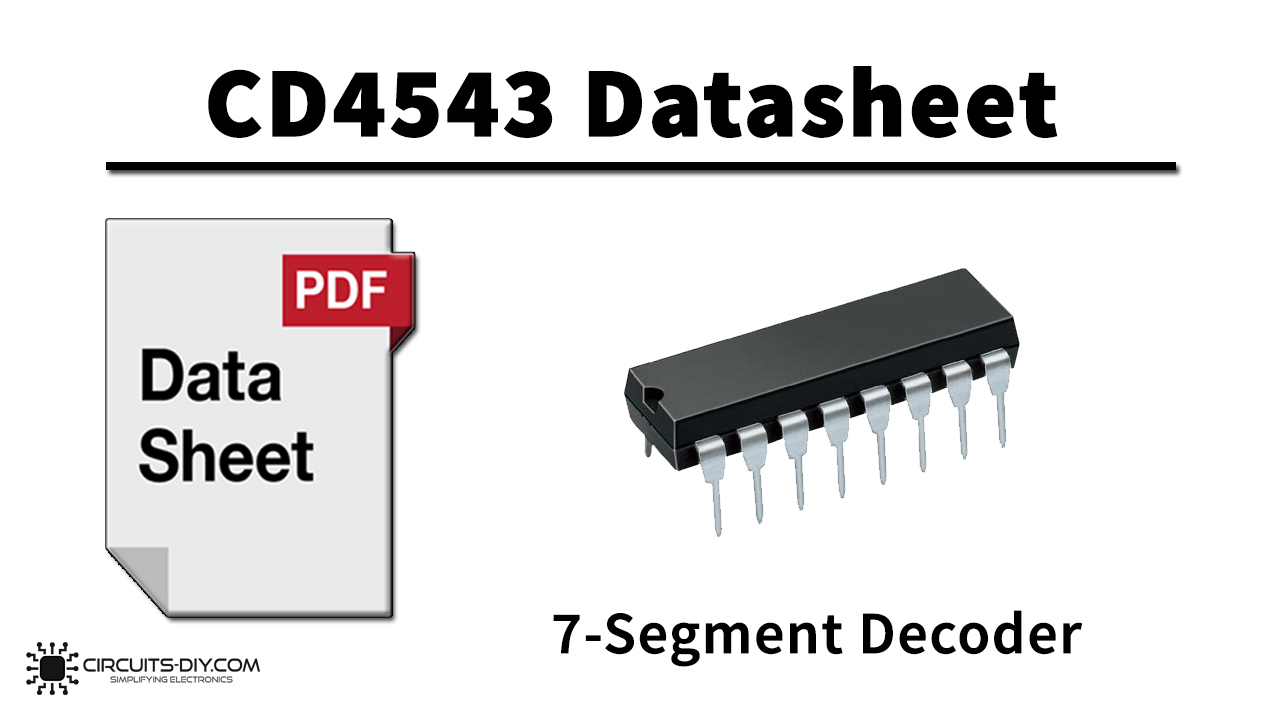 CD4543 Datasheet