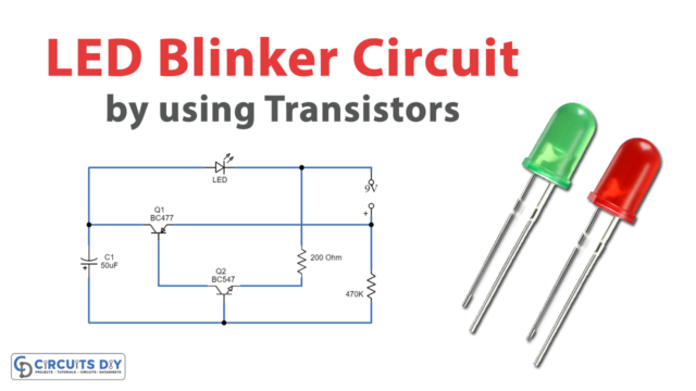 LED Blinker with 2 Transistors