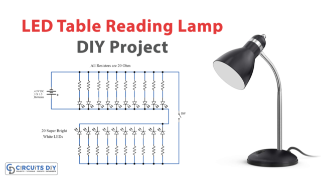 LED Table Or Reading Lamp - DIY Project