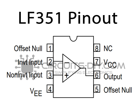 LF351-Pinout