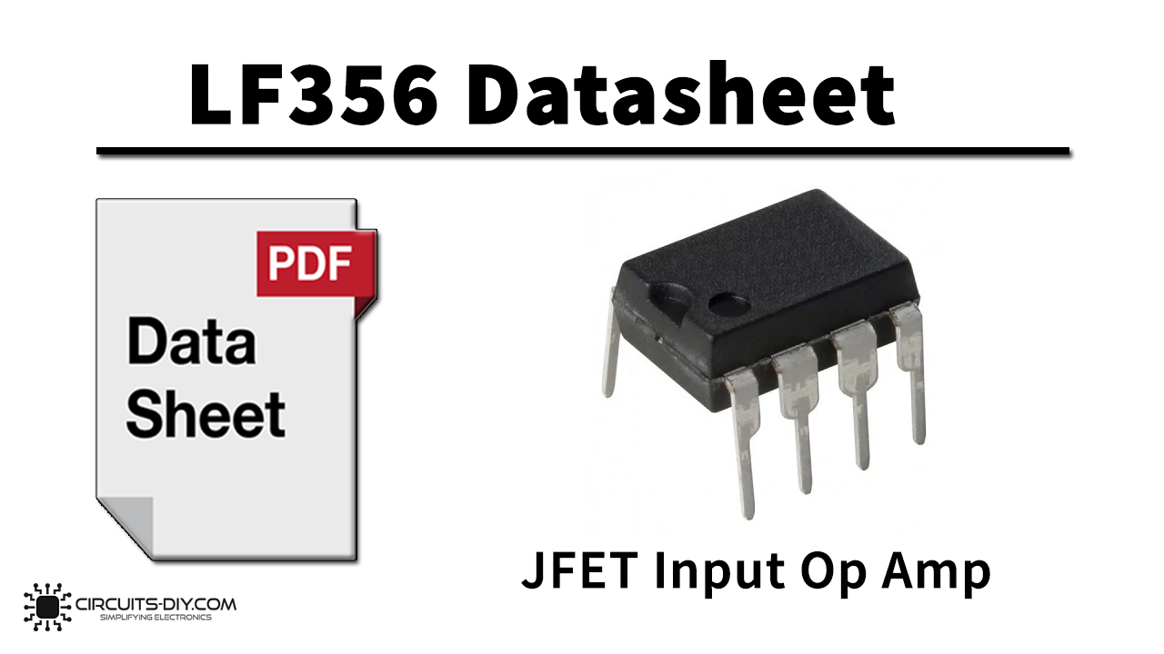 LF356 JFET Input Op Amp – Datasheet