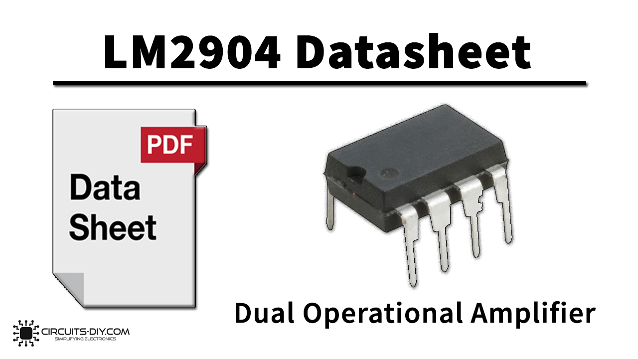 LM2904 Low Power Dual Operational Amplifier – Datasheet