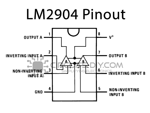 LM2904-Pinout