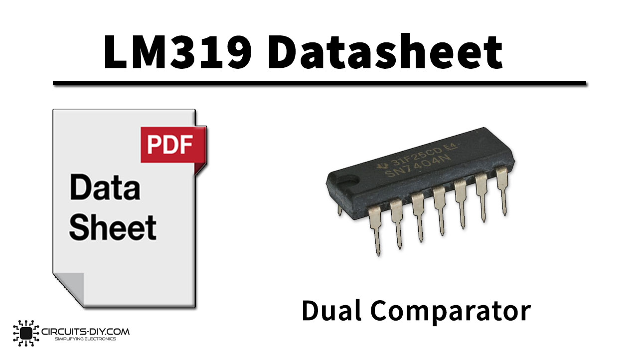LM319 High Speed Dual Comparator – Datasheet