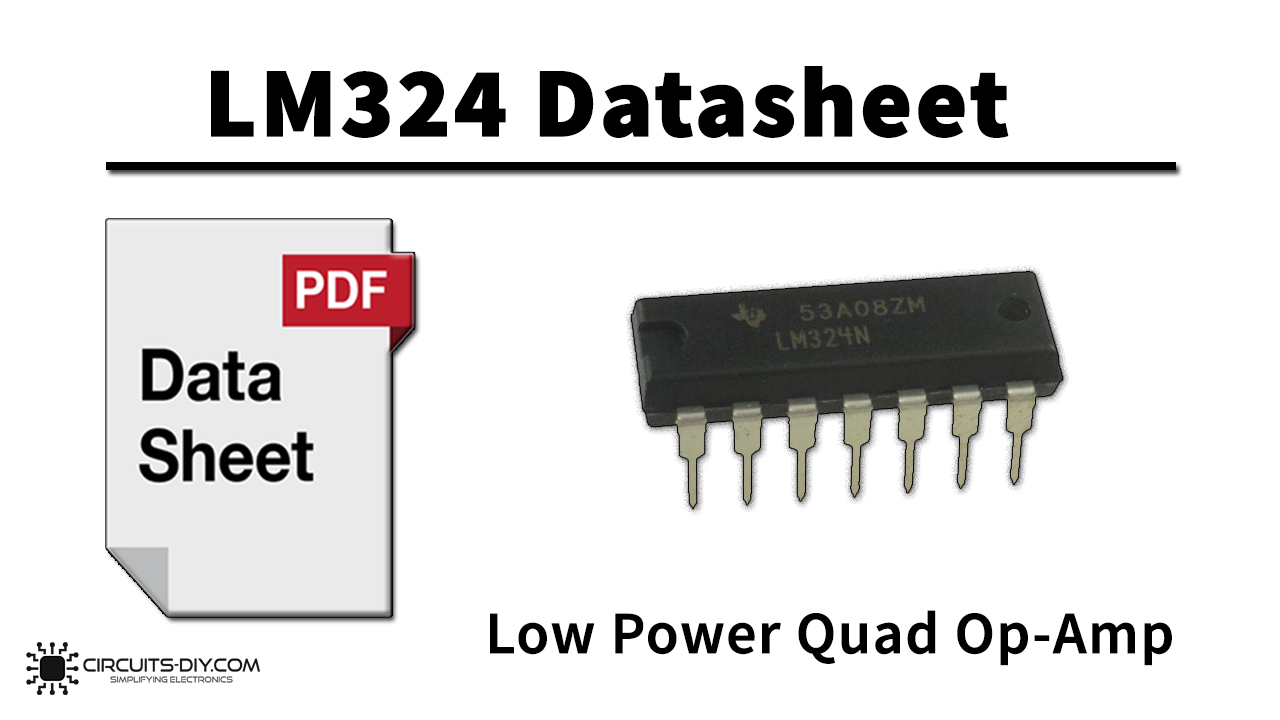 LM324 Low Power Quad Op-Amp – Datasheet