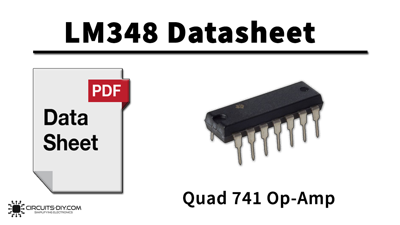LM348 Quad 741 Op-Amp – Datasheet
