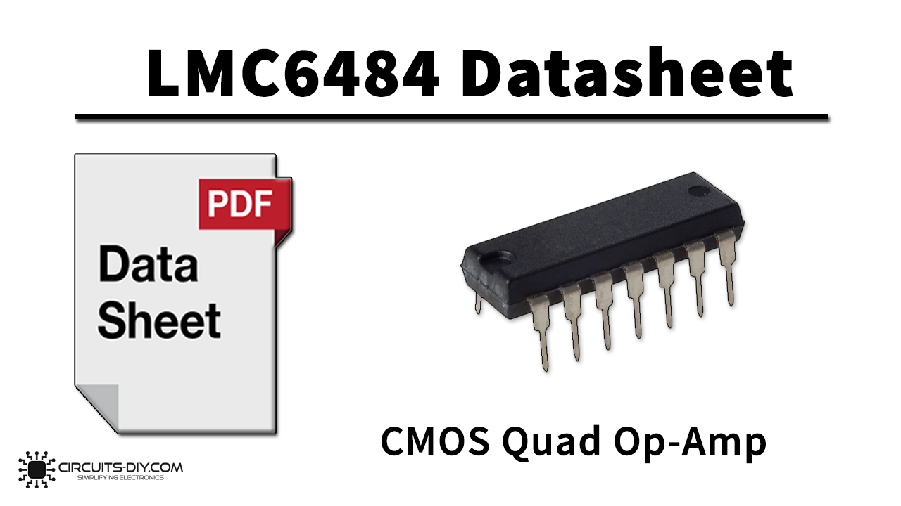 LMC6484 CMOS Quad Op-Amp – Datasheet