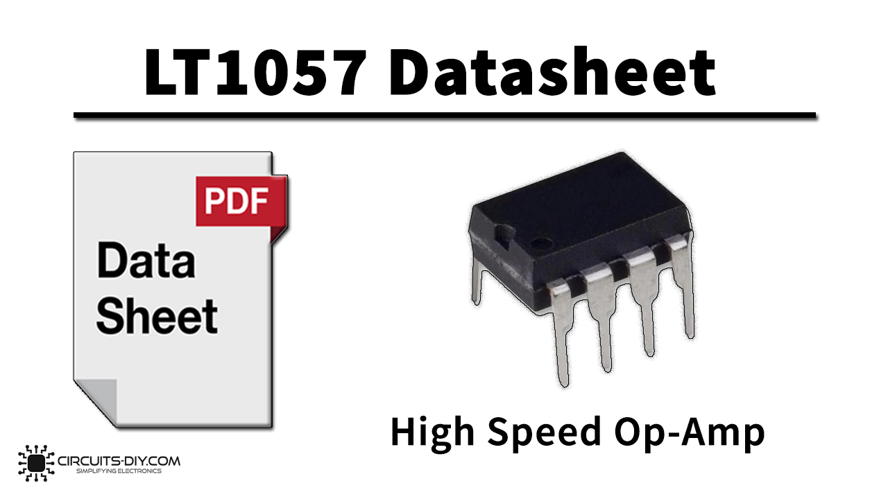 LT1057 Dual JFET Input Precision High Speed Op-Amp