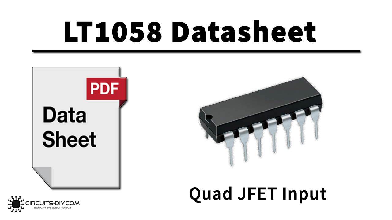 LT1058 Quad JFET Input Precision High Speed Op-Amp – Datasheet