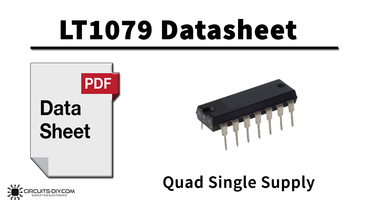 LT1079 Quad Single Supply Precision Op-Amp – Datasheet