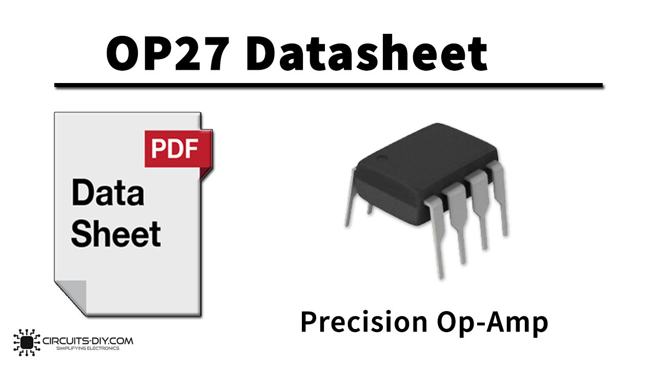 OP27GP Precision Op-Amp – Datasheet