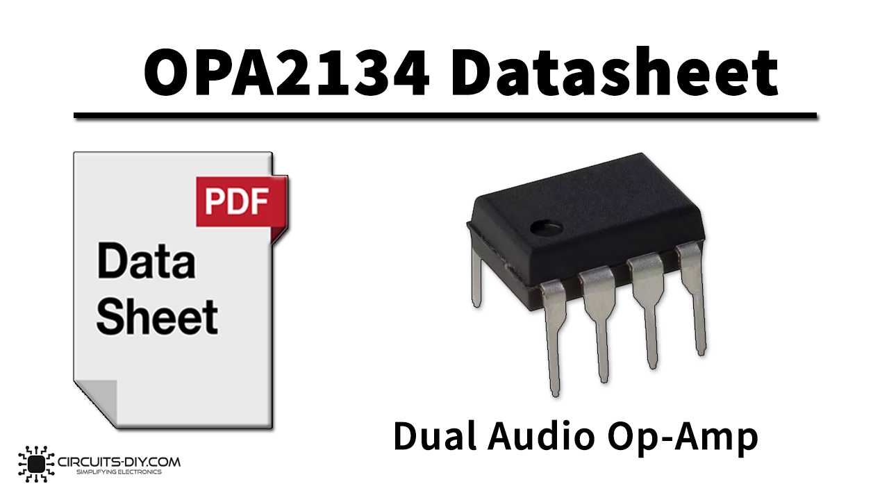 OP2134 Dual Audio Op-Amp – Datasheet