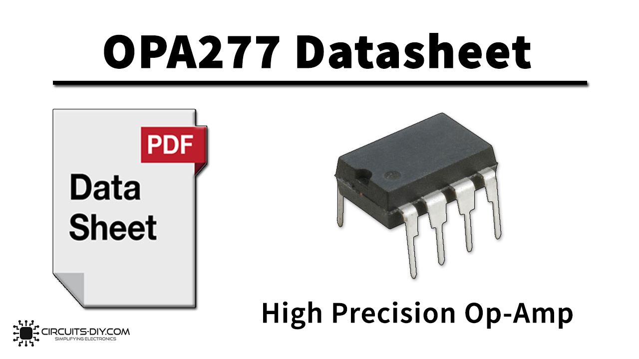 OP277 High Precision Op-Amp – Datasheet