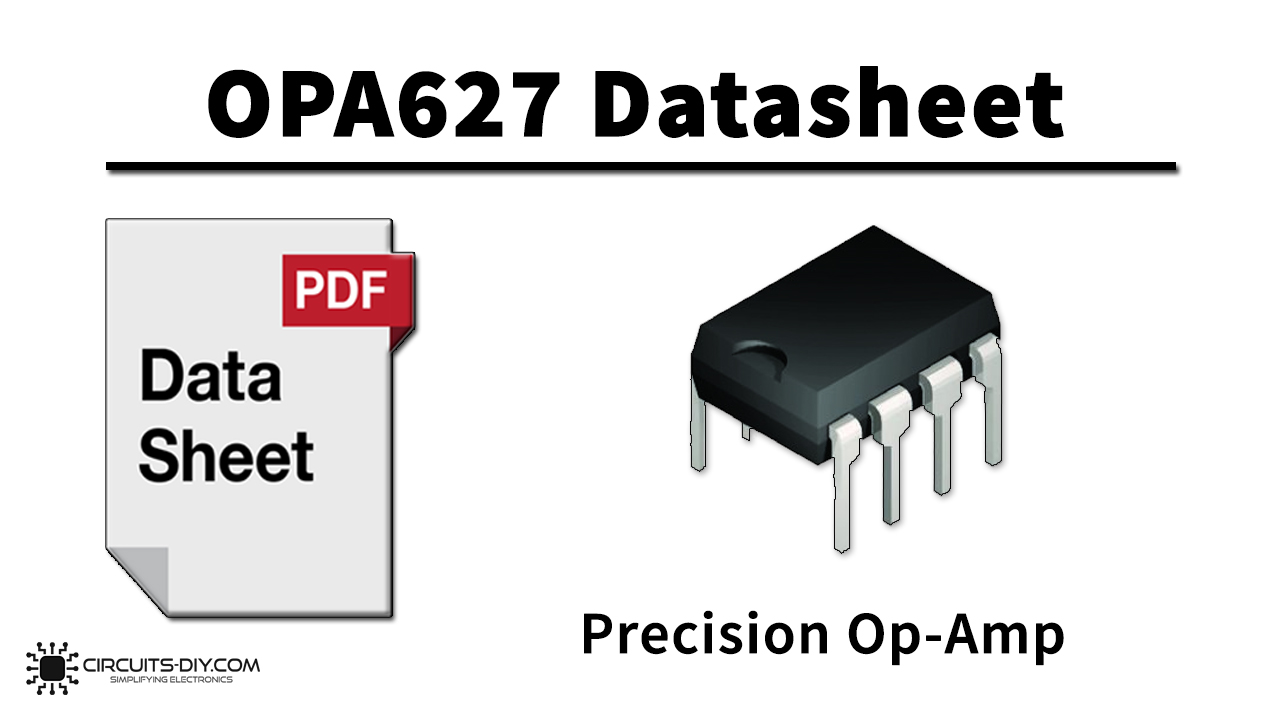 OP627 Precision Op-Amp – Datasheet