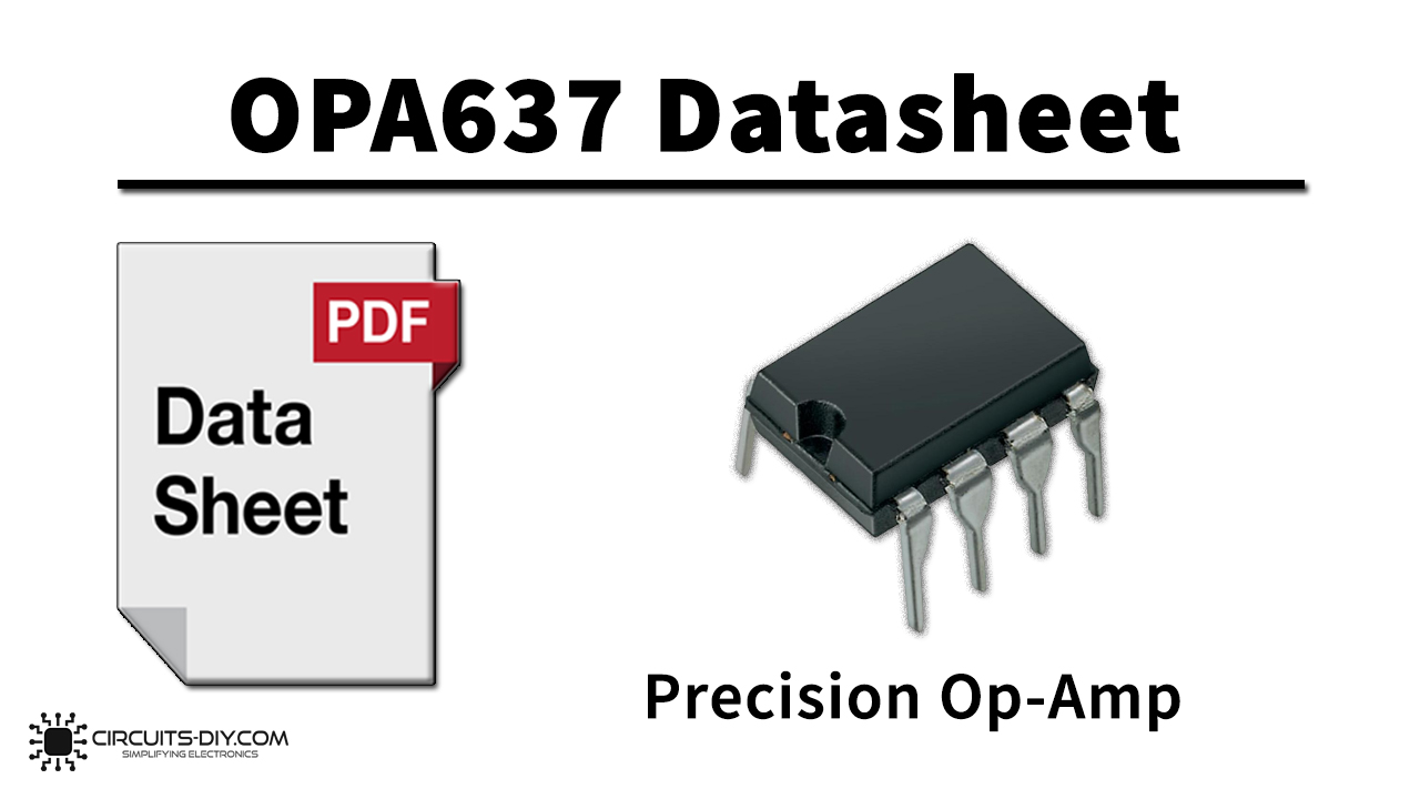 OPA637 Datasheet