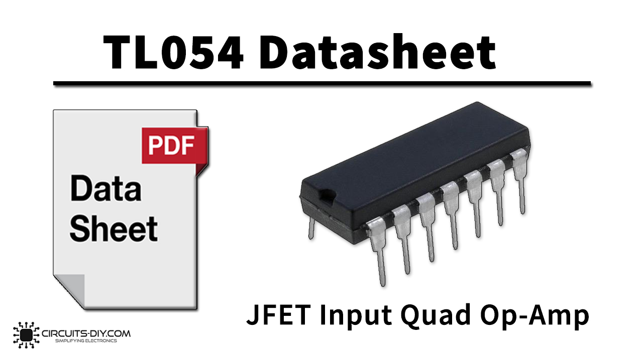 TL054 Enhanced JFET Input Quad Op-Amp – Datasheet