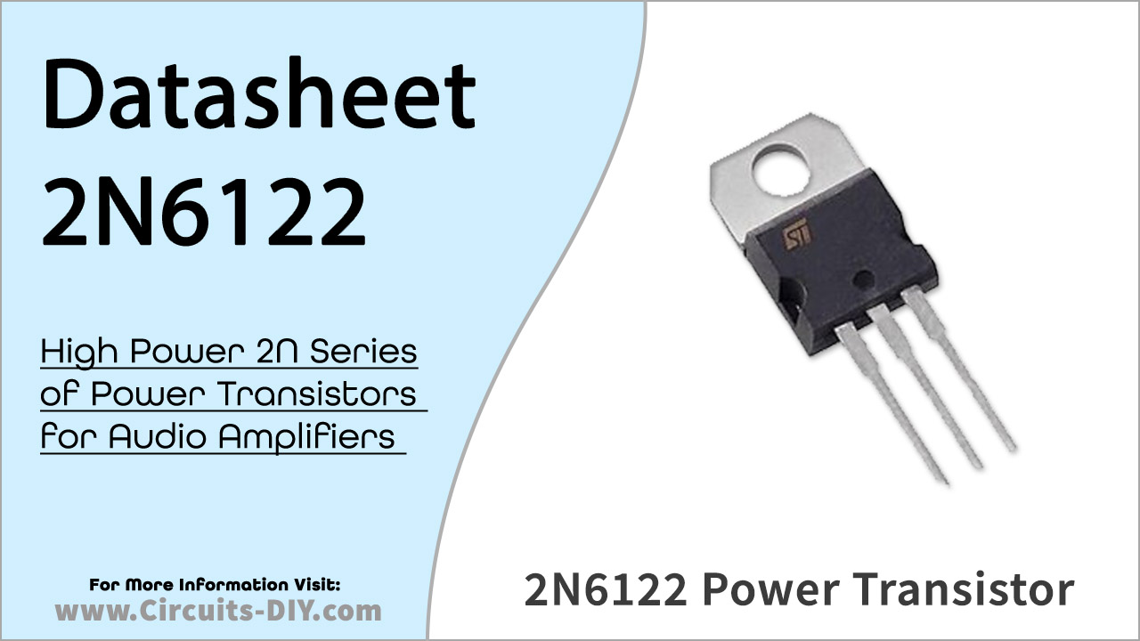 2N6122 NPN Power Transistor – Datasheet