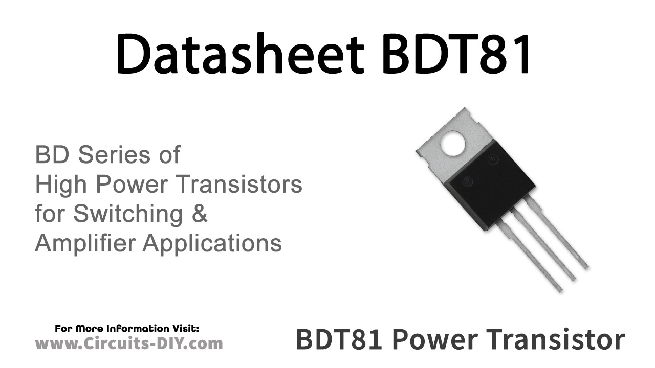BDT81 Datasheet