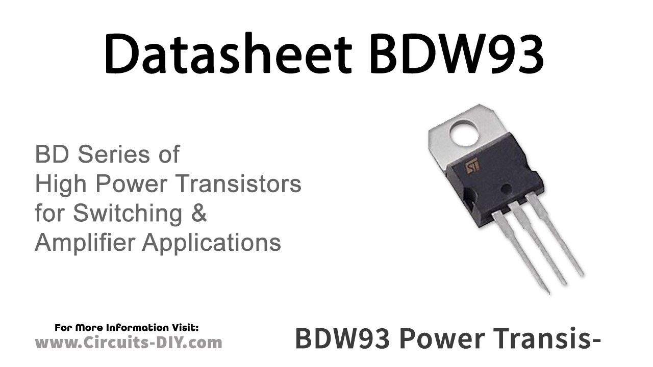 BDW93 Datasheet