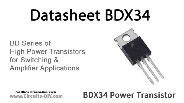 BDX34 Datasheet