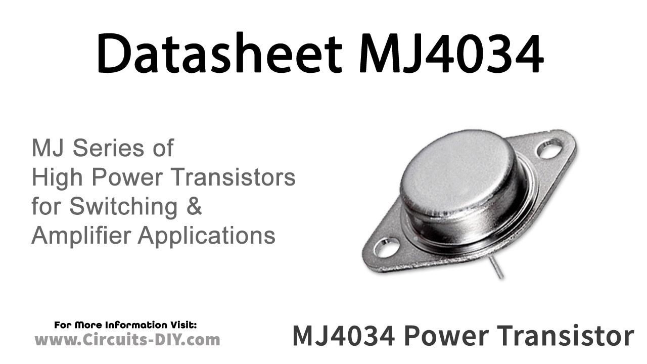 MJ4034 Datasheet