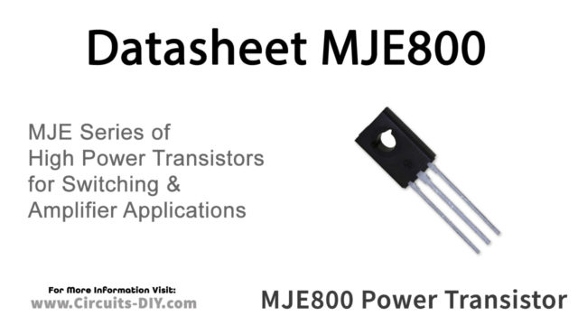 MJE800 Datasheet
