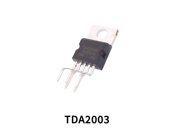 Audio Amplifier Circuit Using TDA2003 - Power Amplifier