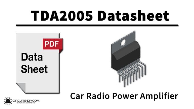 TDA1905 5W Audio Amplifier with Muting New Original SGS 