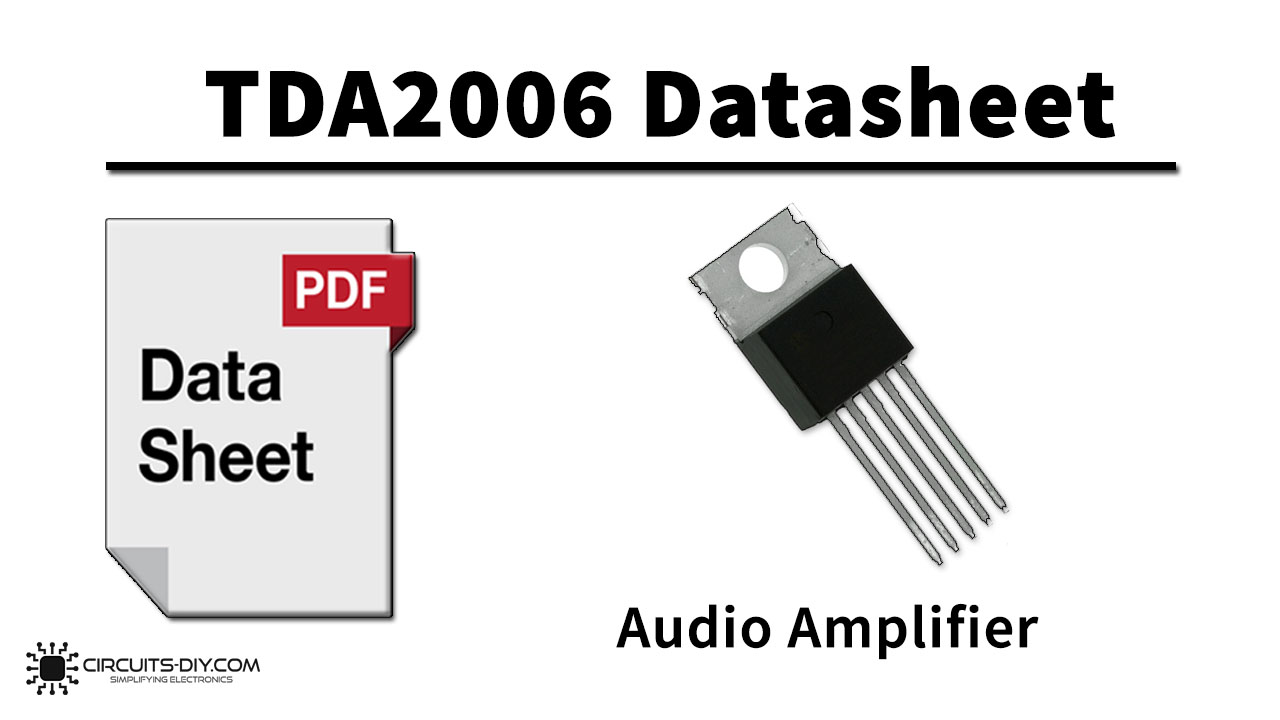 TDA2006 12W Audio Amplifier – Datasheet