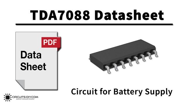 TDA7088 Datasheet
