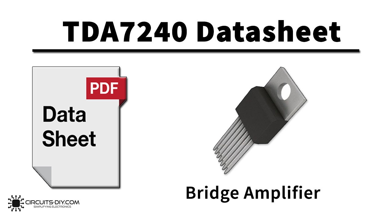 TDA7240A 20W Bridge Amplifier for Car Radio