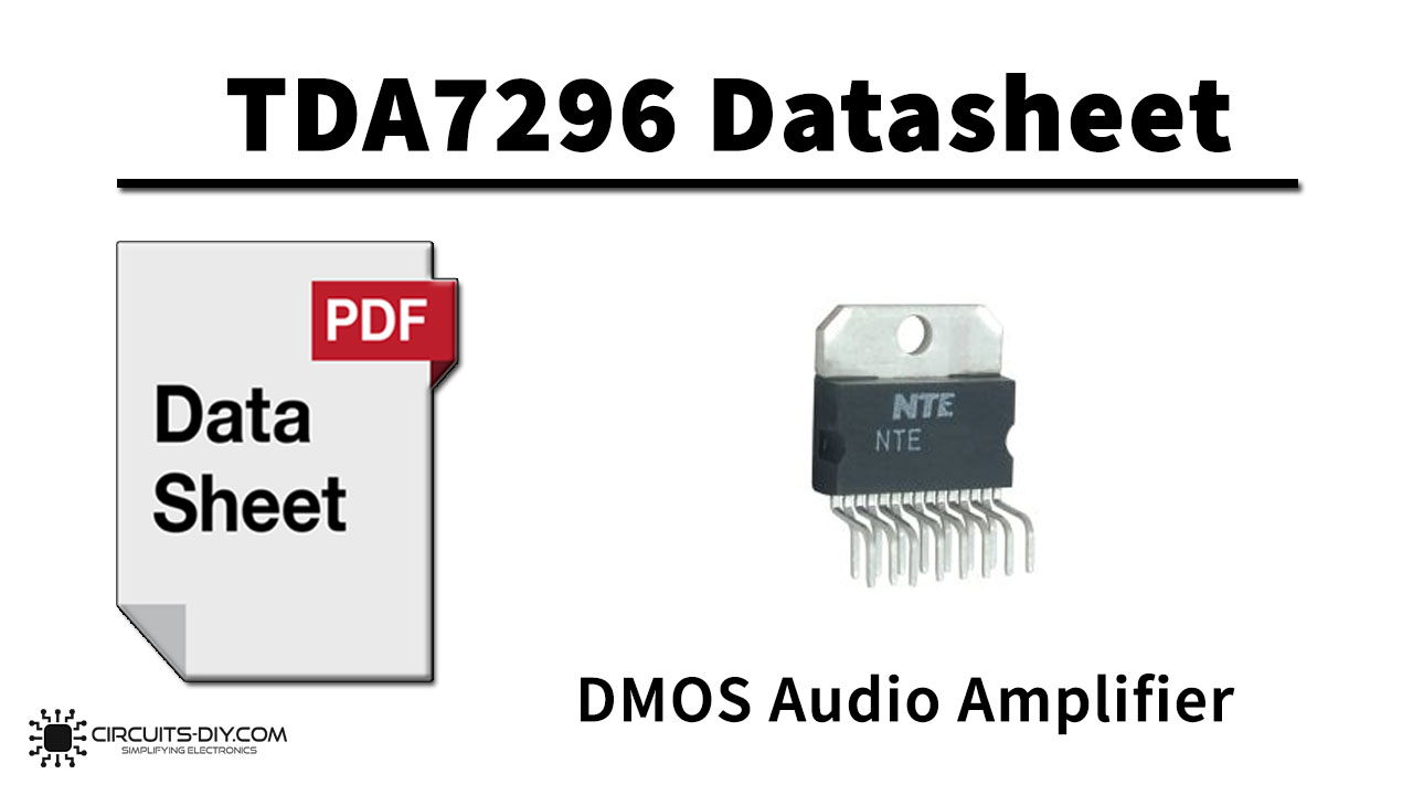 TDA7296 70V 60W DMOS Audio Amplifier – Datasheet