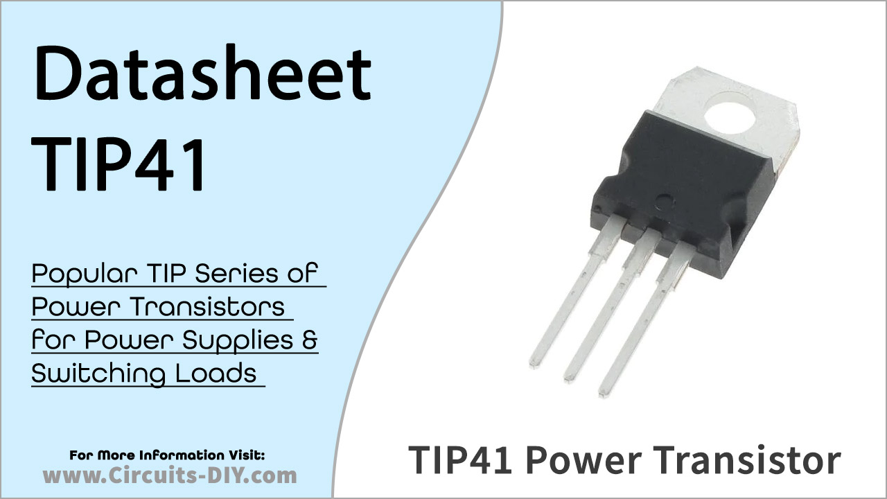 TIP41C NPN Power Transistor – Datasheet
