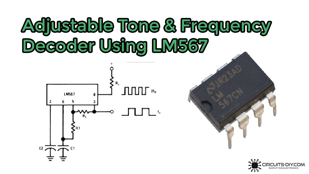 0.01Hz To Adjustable Tone Decoder LM567