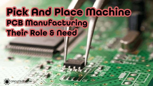 pick and place machine pcb