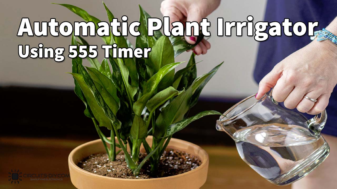Automatic Plant Irrigator with 555 IC