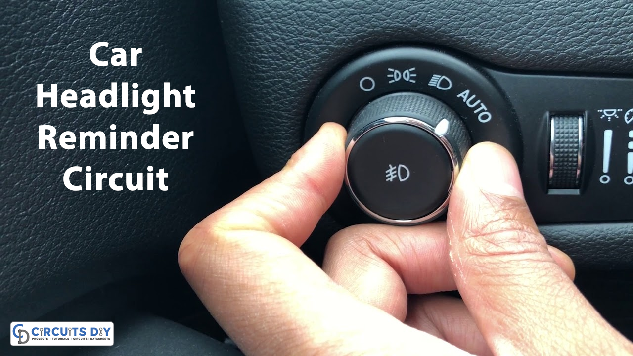Simple Car Headlight Reminder