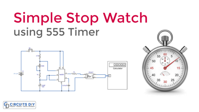 simple stop watch circuit project