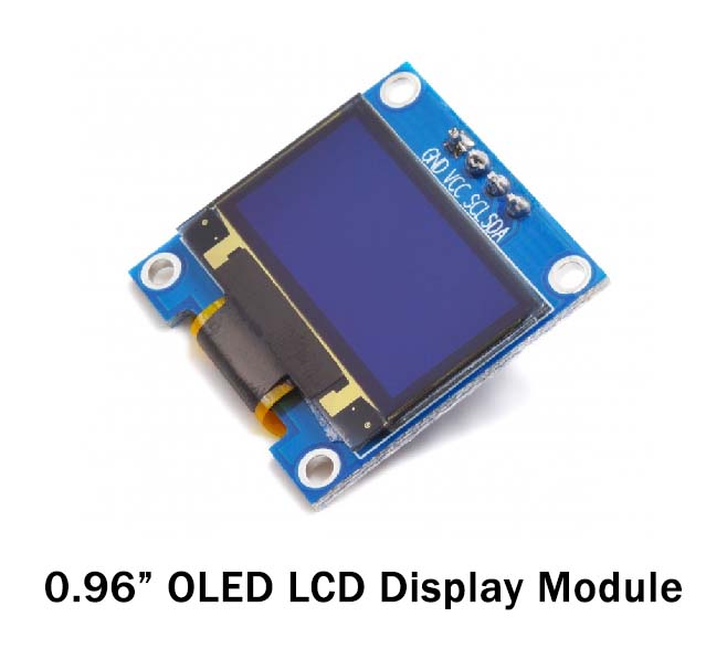 0.96” OLED LCD Display Module