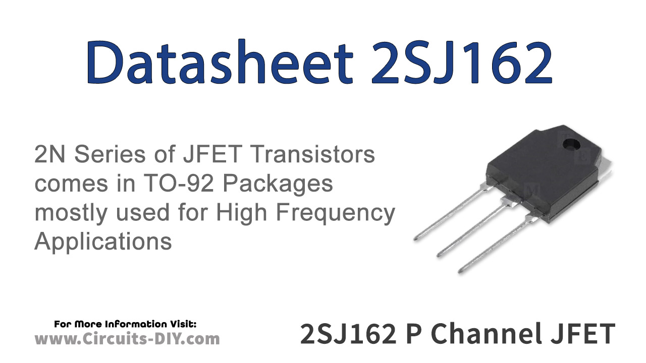 2SJ162 7A 160V P-Channel MOSFET – Datasheet