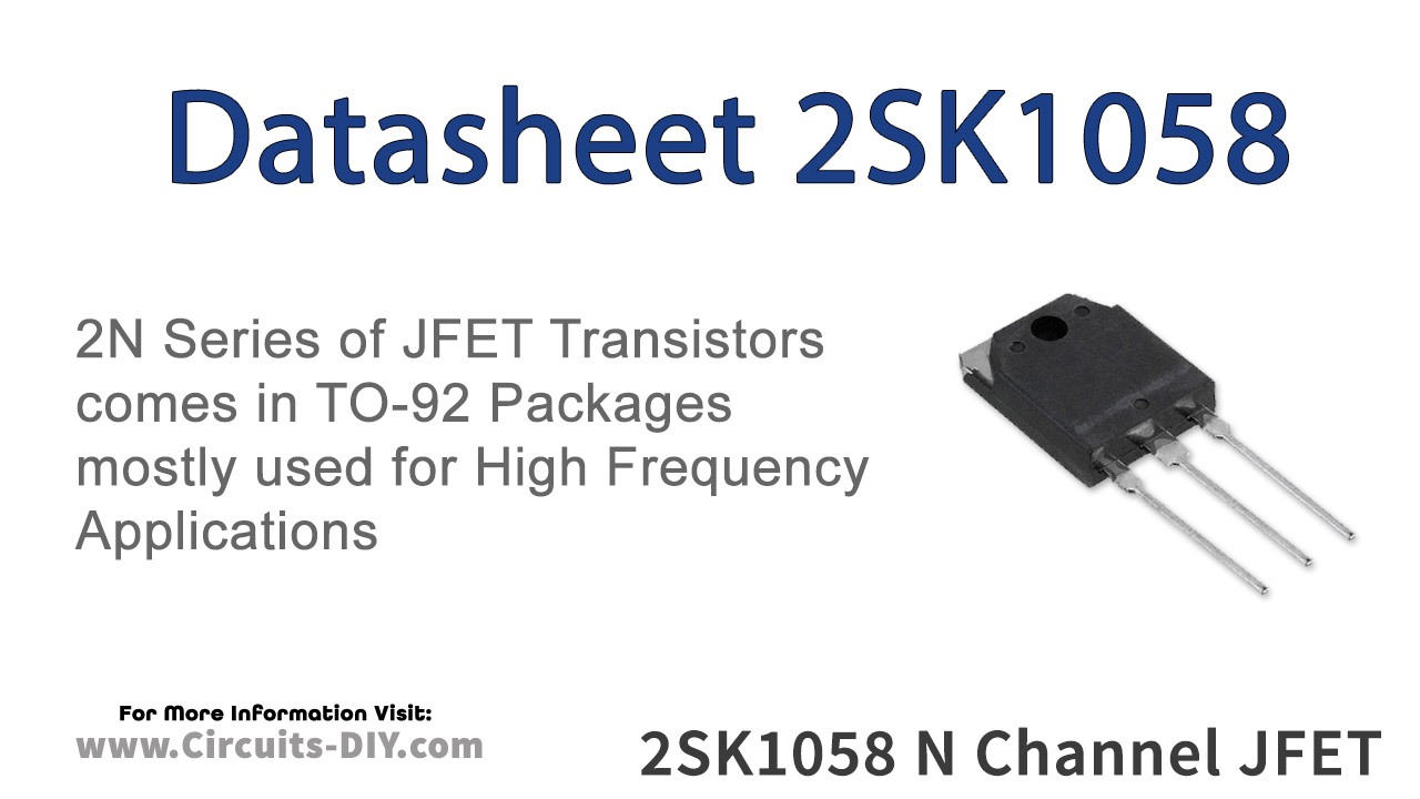 2SK1058 N-Channel Power MOSFET – Datasheet