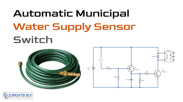 Automatic Municipal Water Supply Sensor Switch