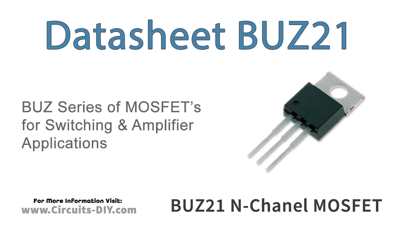 BUZ21 19A 100V N-Channel Power MOSFET – Datasheet