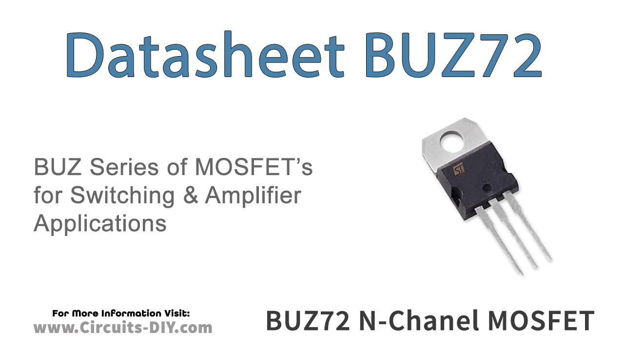 BUZ72 10A 100V N-Channel Power MOSFET – Datasheet