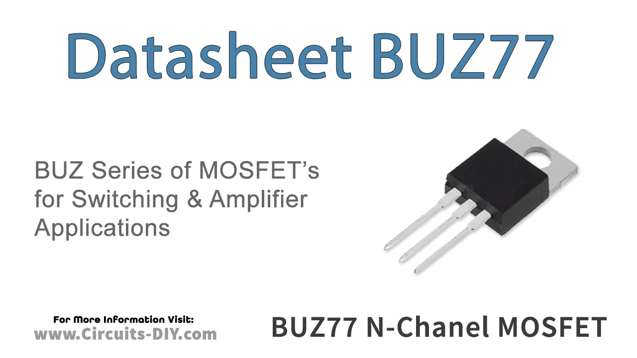 BUZ77 2.7A 600V N-Channel Power MOSFET – Datasheet