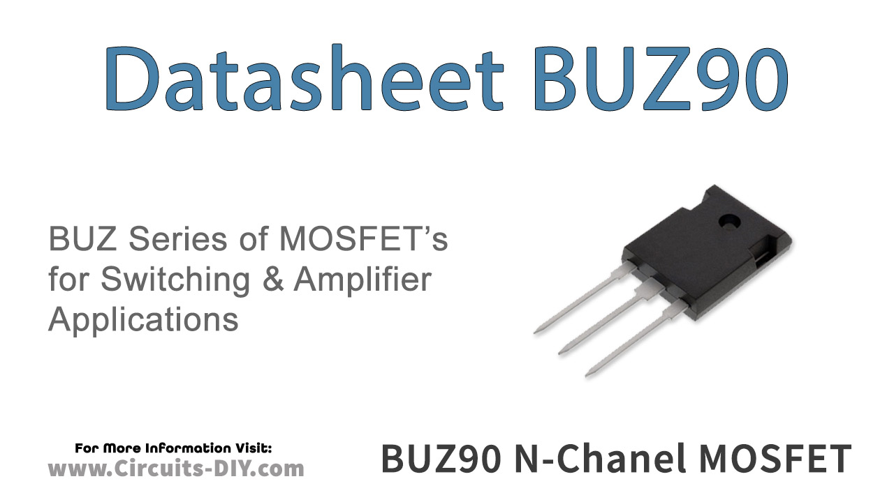 BUZ90 4.5A 600V N-Channel Power MOSFET – Datasheet