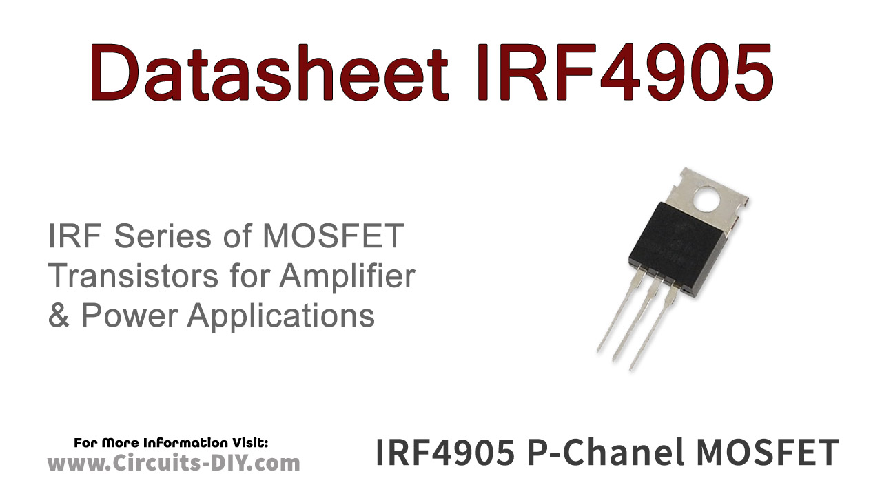 IRF4905 74A 55V P-Channel Power MOSFET – Datasheet