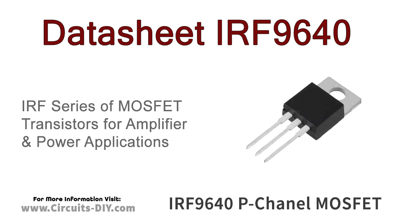 IRF9640 11A 200V P-Channel Power MOSFET – Datasheet