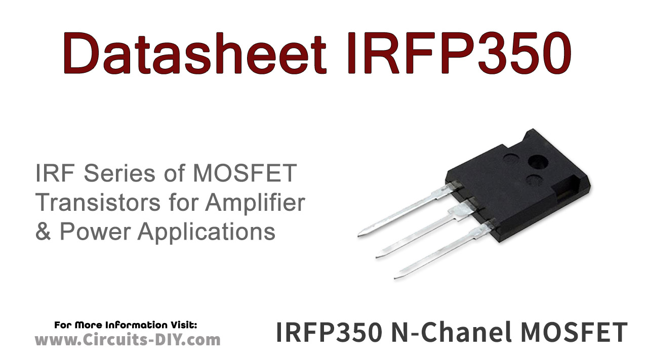IRFP350 16A 400V N-Channel Power MOSFET – Datasheet